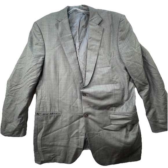 Ermenegildo Zegna Blazer Men 54R 100% Wool Sports Coat Jacket Italy Trofeo